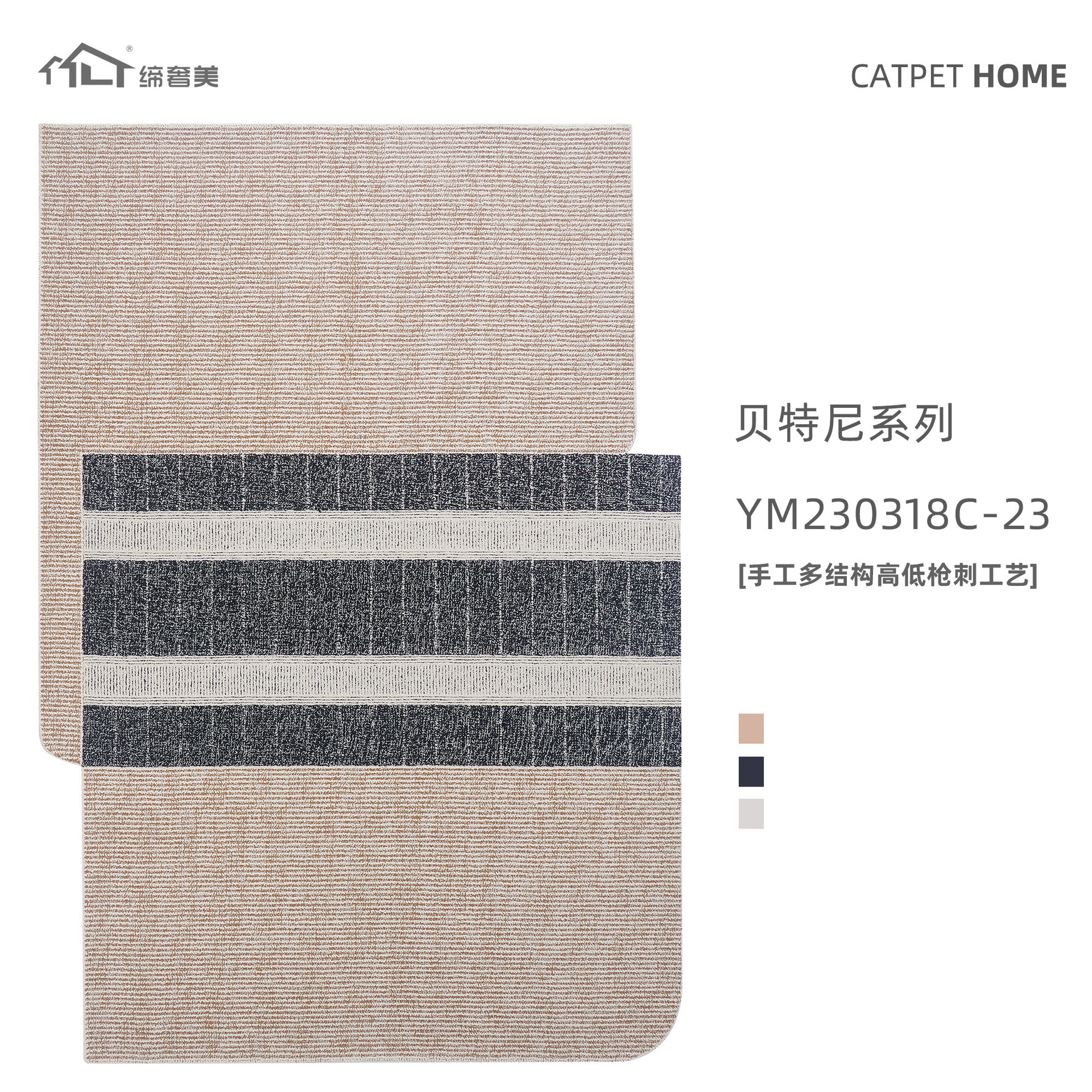 Alfombras tejidas a mano sala de estar lana alfombras de estudio resistente a la suciedad fácil de cuidar alfombras de dormitorio de gran área de villa de lujo