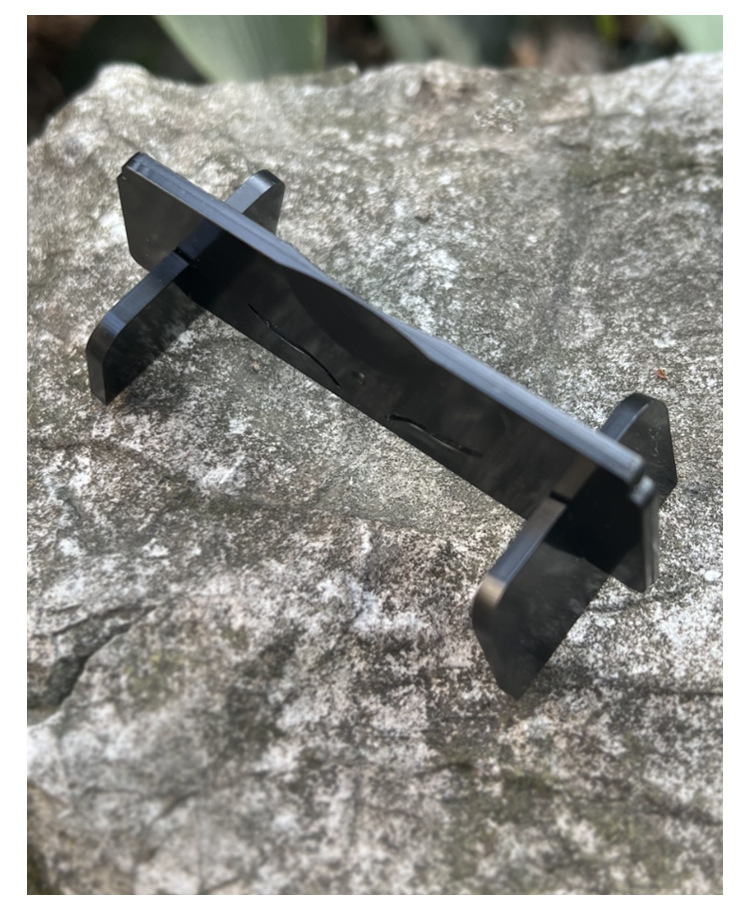 树脂扇架男女扇子架礼品扇托竹宫扇架底座折扇架圆扇子底座摆台详情3