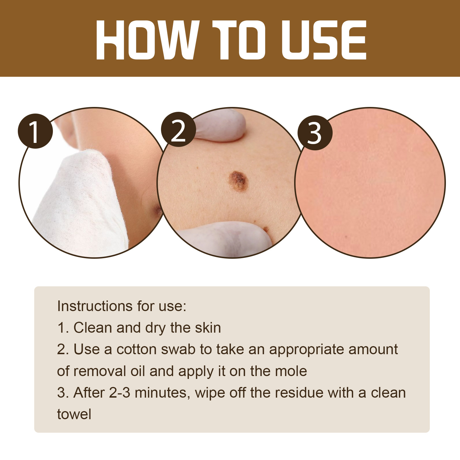 EELHOE wart oil repair for warts, black facial convex nevi, anti mole scar free nevus cocoon, clear and smooth skin_voghion.com