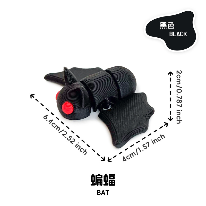 3d打印迷你小动物多彩玩具关节可动跨境盲袋盲盒扭蛋球填充小玩具|undefined