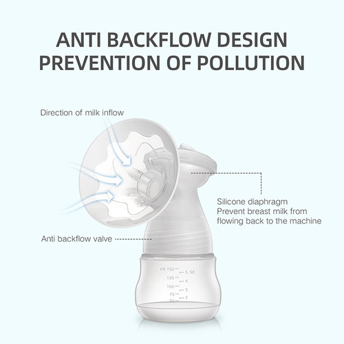 双边电动吸奶器 大吸力静音智能吸乳集奶器挤乳挤奶器 跨境中性