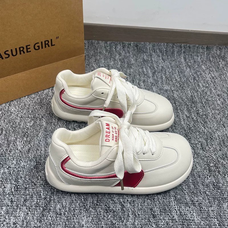 Nicho Zhong skate zapatos para mujeres 2026 nuevo otoño versátil estudiantes zapatos de entrenamiento de estilo de escuela, zapatos deportivos ligeros casuales con suela gruesa