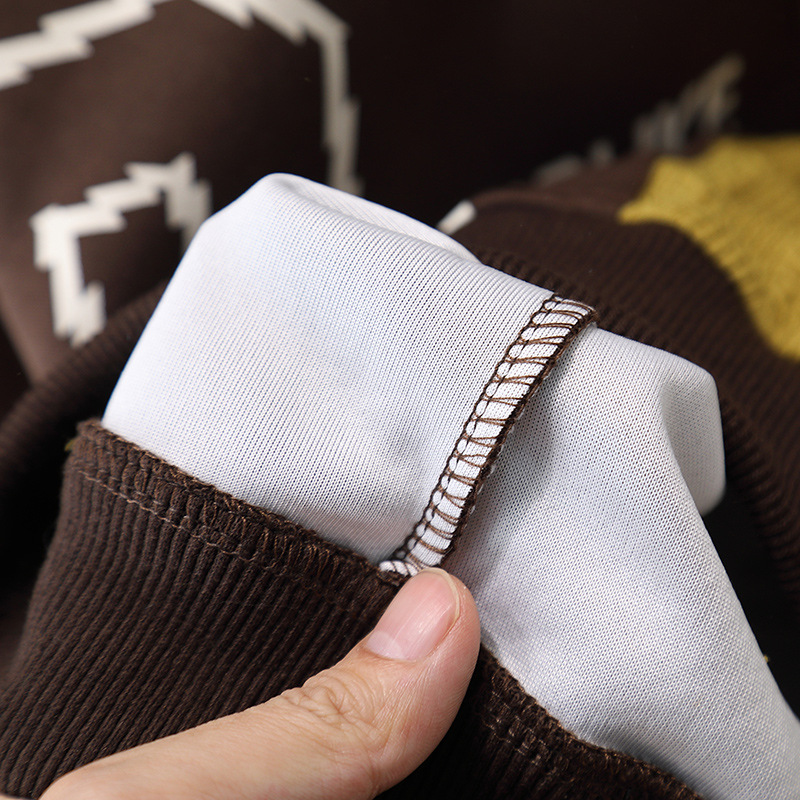 6321 Traje de otoño para niños 2025 nueva ropa de moda para niños suéter de otoño de dos piezas de primavera y otoño para bebés