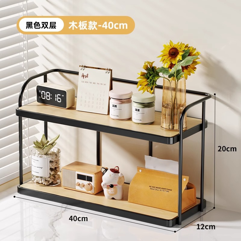 Estante de escritorio acrílico inodoro inodoro inodoro lavabo estante de almacenamiento cosméticos sala de estar caja de almacenamiento