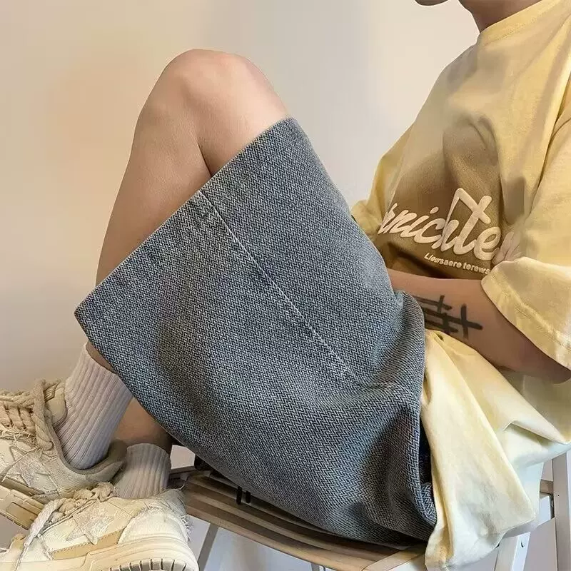 Юбка деним oversize «звёздное небо», американский стиль, летний вариант, размеры S–3XL
