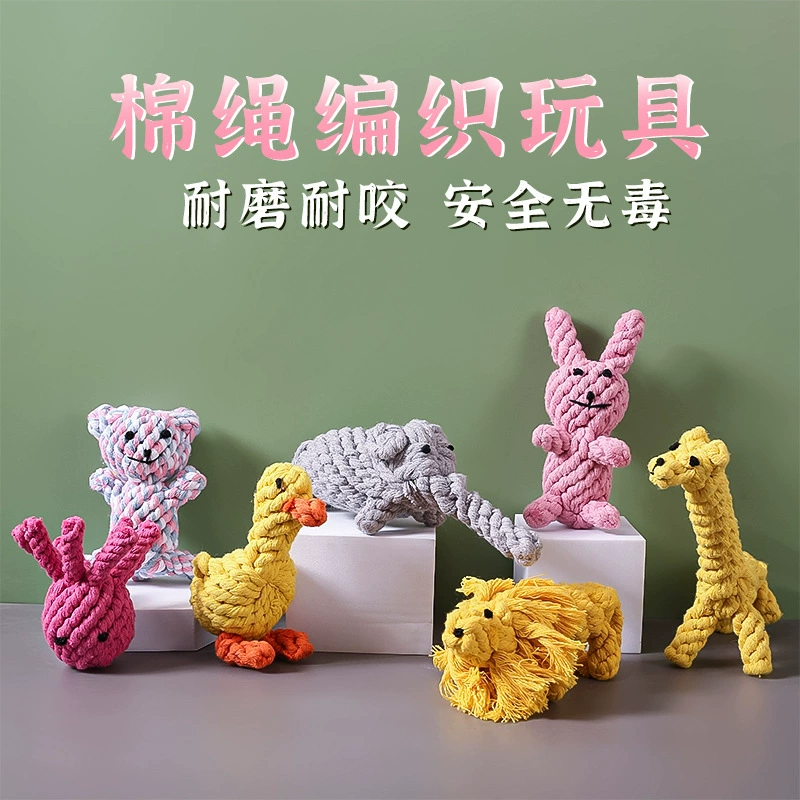 Плетёная игрушка, набор, для питомца, может кусаться, новая коллекция, оптом