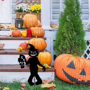 Cross-border independent station Halloween ghost zombie girl Metal Halloween garden courtyard decoration outdoor party