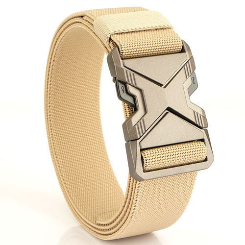  new tactical outdoor elastic woven belt casual elastic belt can be customized with logo