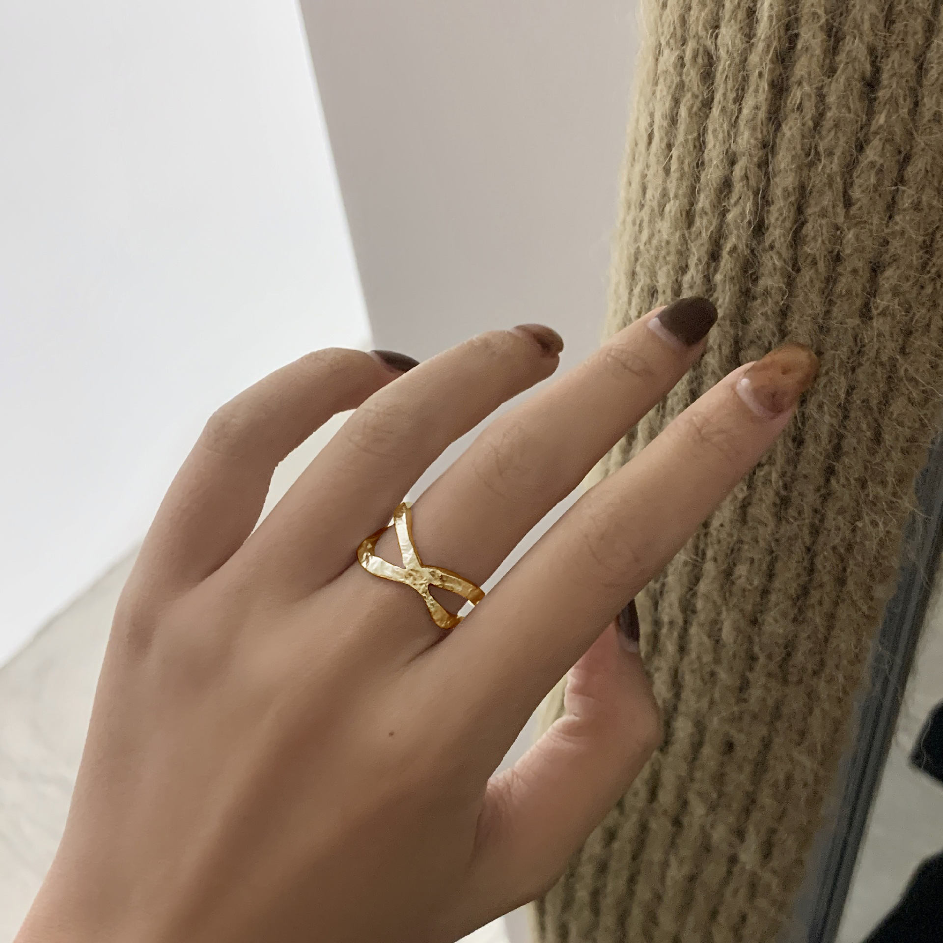 Fashion Water Droplets Silver Plated Plating Womenu0027S Open Ring 1 Piece