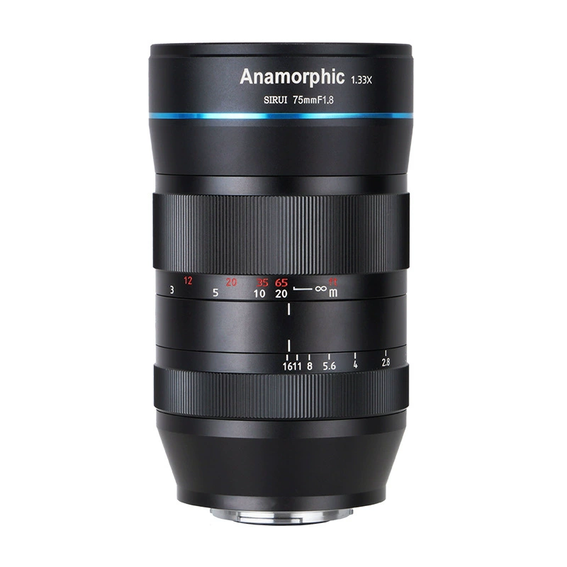 Сируи (Sirui) 75mm f1.8 макро-структурная кинолинза искажений 1.33X, крепление MFT