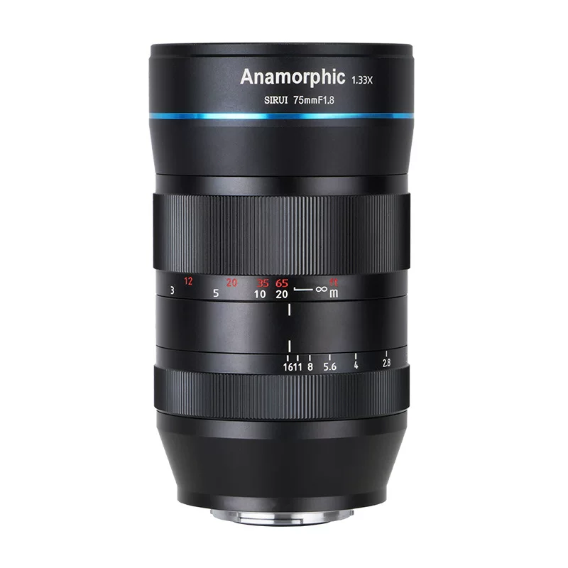 Сируи (Sirui) 75mm f1.8 макро-структурная кинолинза искажений 1.33X, крепление MFT