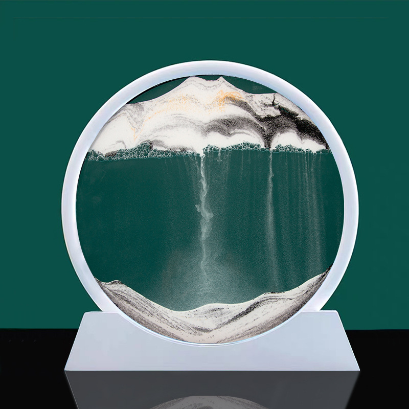 Cuadro de Arena Movediza, Decoración Creativa Antiestrés, para Sala o Bar