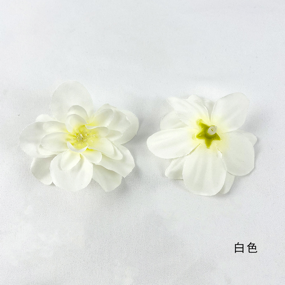 Flores hechas a mano de simulación de golondrina DIY ropa de decoración de cabello ilustración material de flores de pinzas flores falsas de hincia
