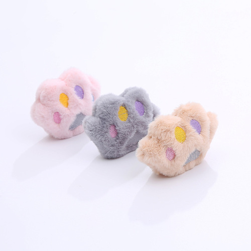 Cat Toy Cute Plush Cat Claw Contains Cat Mint To Attract Cats Pet Supplies Factory Wholesale Cross-Border