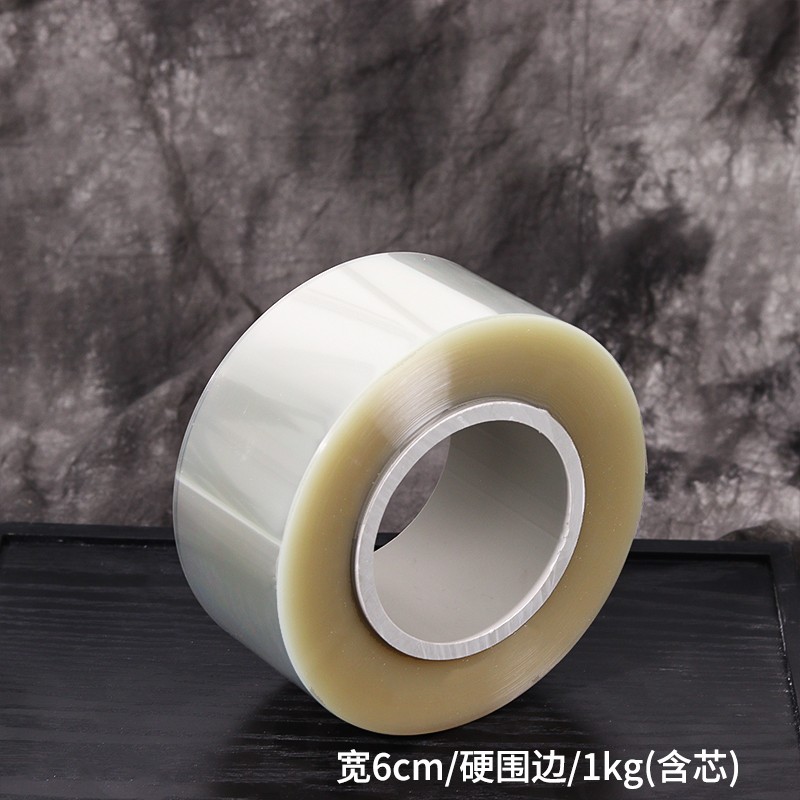 Pastel de mousse borde de cumpleaños pastel de polpa blanda borde de grado alimenticio engrosado alto borde de decoración de pastel blanda