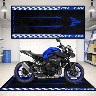 Avtomobil döşəmə paspasları — Motorcycle Mat Motorcycle Repair - 808temumoto-9-40120cm-crystal-velvet-dot-plastic-bottom