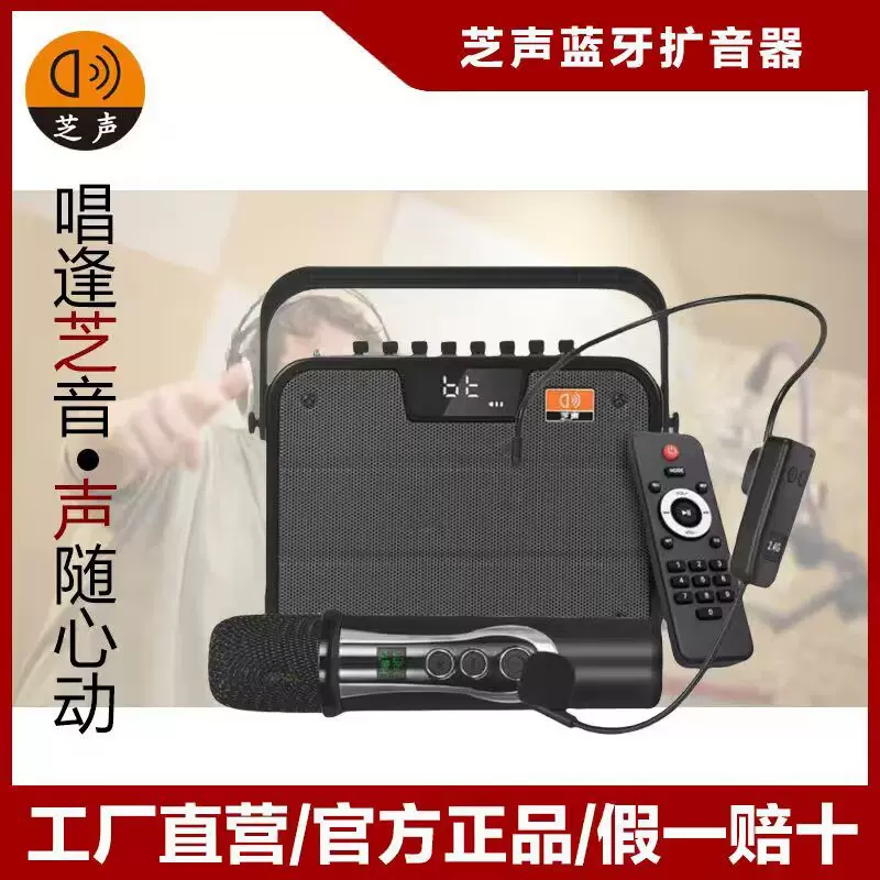 话筒音响一体机小蜜蜂扩音器无线麦克风耳麦教学乐器音箱无线蓝牙