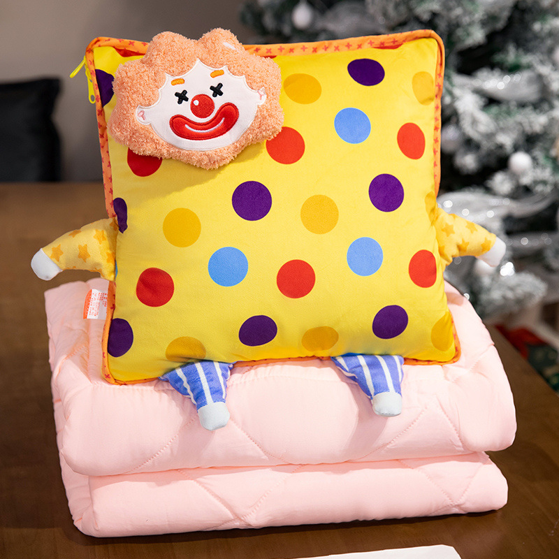 Joker almohada cuadrada dormir almohada sofá almohada dormitorio cojín de cabecera cojín de cama para niñas dormitorio cojín de cama fondo blanco