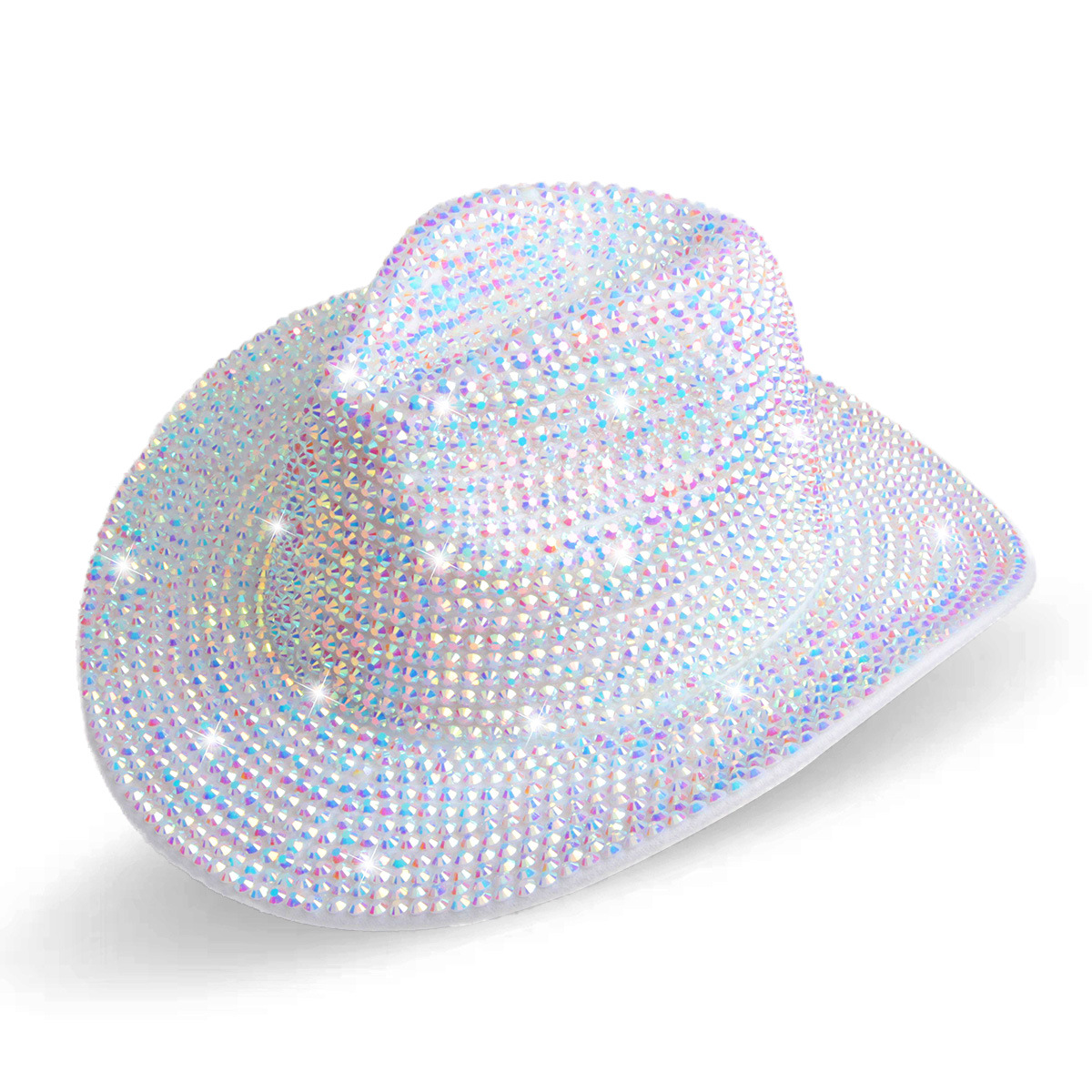 Sombrero de vaquero de fieltro – para bodas/fiestas temáticas, estilo western