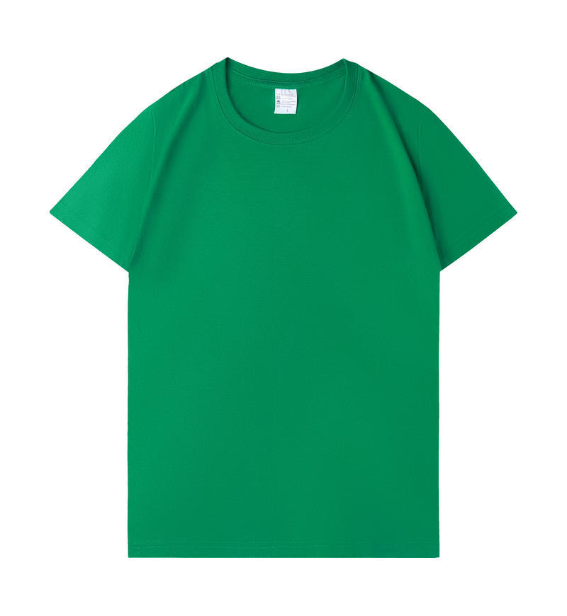 Tigre 180G algodón peinado de verano cuello redondo mangas cortas ropa de trabajo personalizada camiseta publicitaria impresa logotipo de impresión de moda image 14