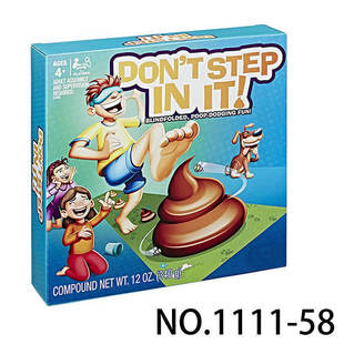 Cross-border Don't STEP IN IT stepped on shit luck blindfolded stepped on shit game игрушка