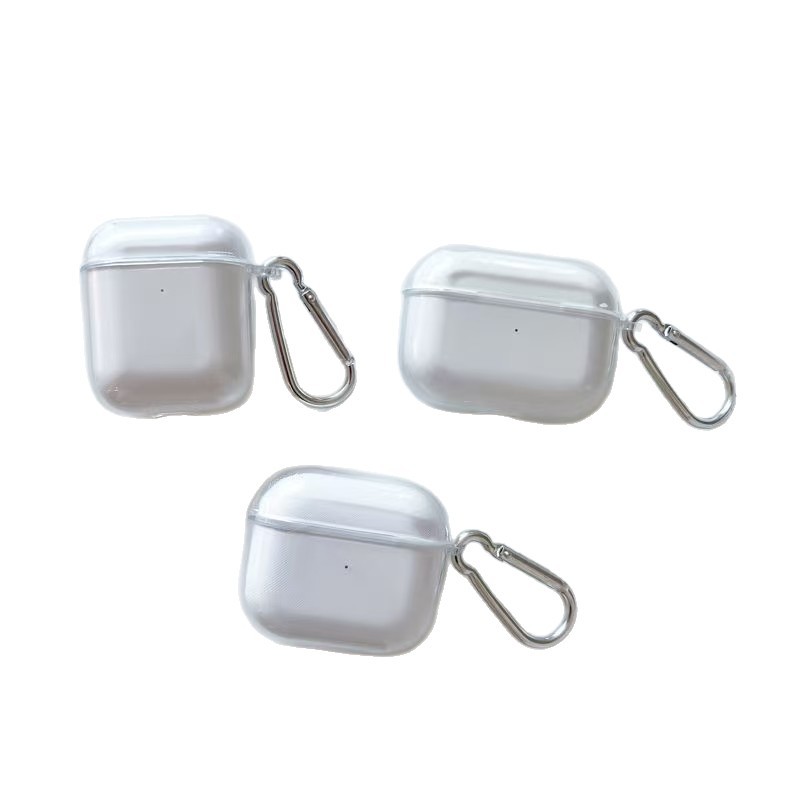 Airpods 3 generación Pro Transparente Soft Shell Shell Shell Apple Bluetooth Airpods 1 / 2 generación Cover
