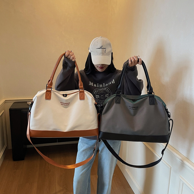 新款短途旅行背包女时尚大容量待产收纳行李包批发运动训练健身包|undefined