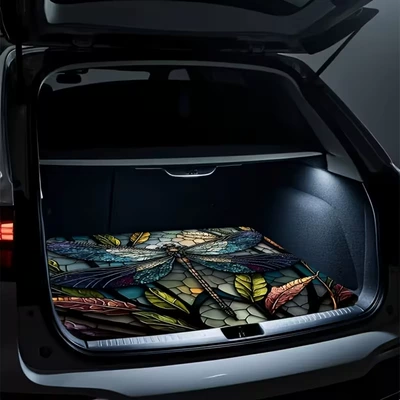 Avtomobil döşəmə paspasları Floor Mats, Car Trunk - 318-plus-trunk-mat-6-75100cm-crystal-velvet-dot-bottom