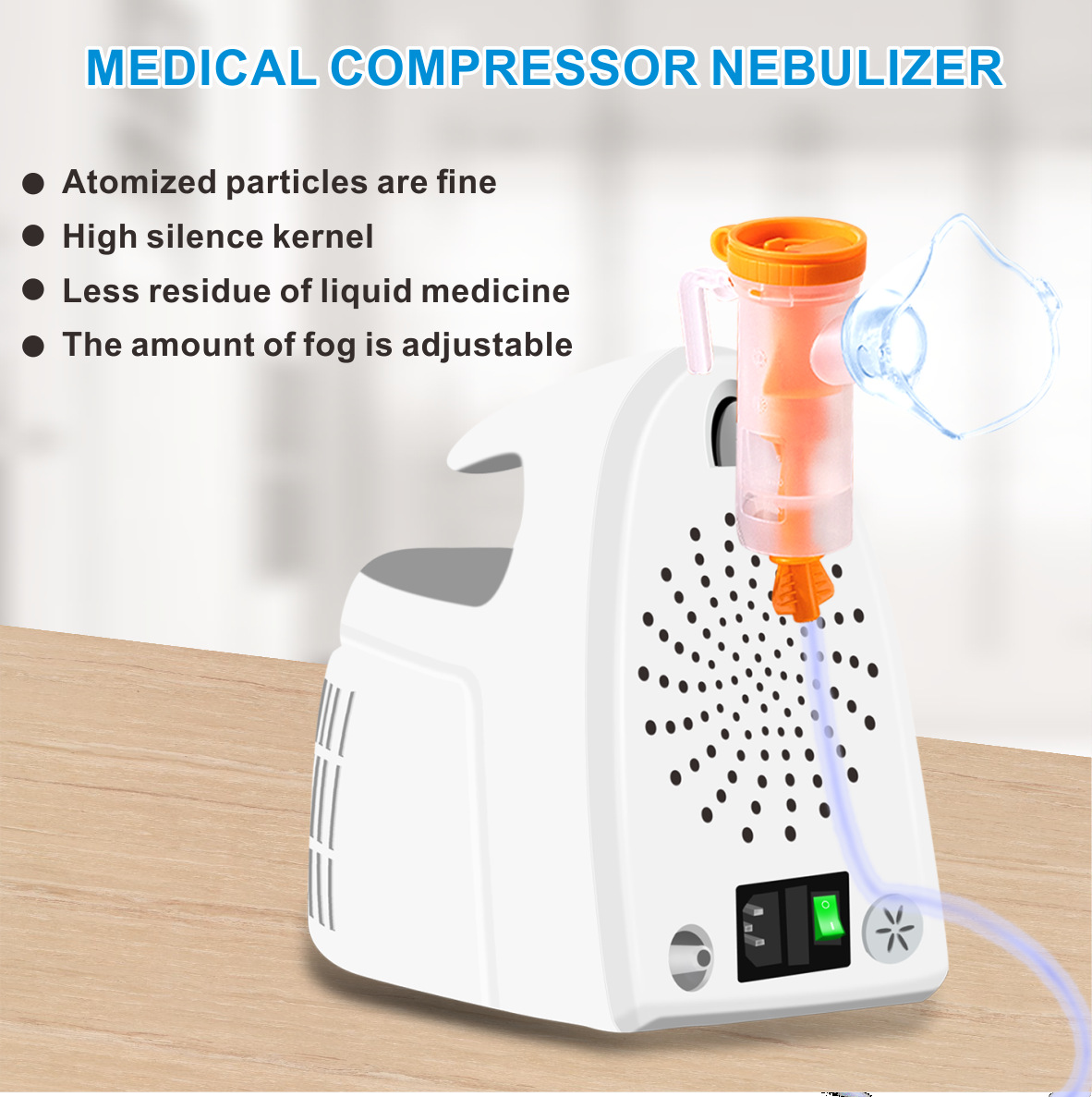 Foreign trade export compressed medical atomizer can use the…