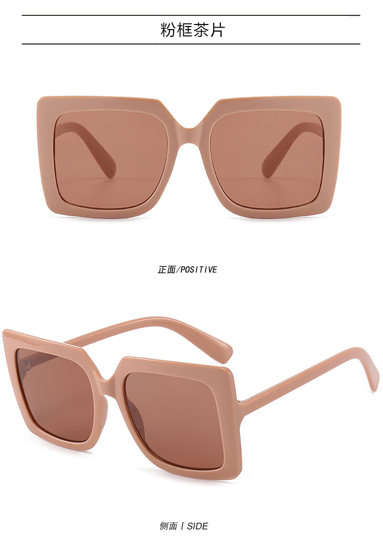 50g Weight UV400 Protection Lens Material Outdoor Occasion Synthetics Material Solid Color Pattern Women'S, Men'S, Unisex Gender Fashion Style Grey, Pink, Black Color Fashion Solid Color UV400 Protection Women's Sunglasses 5