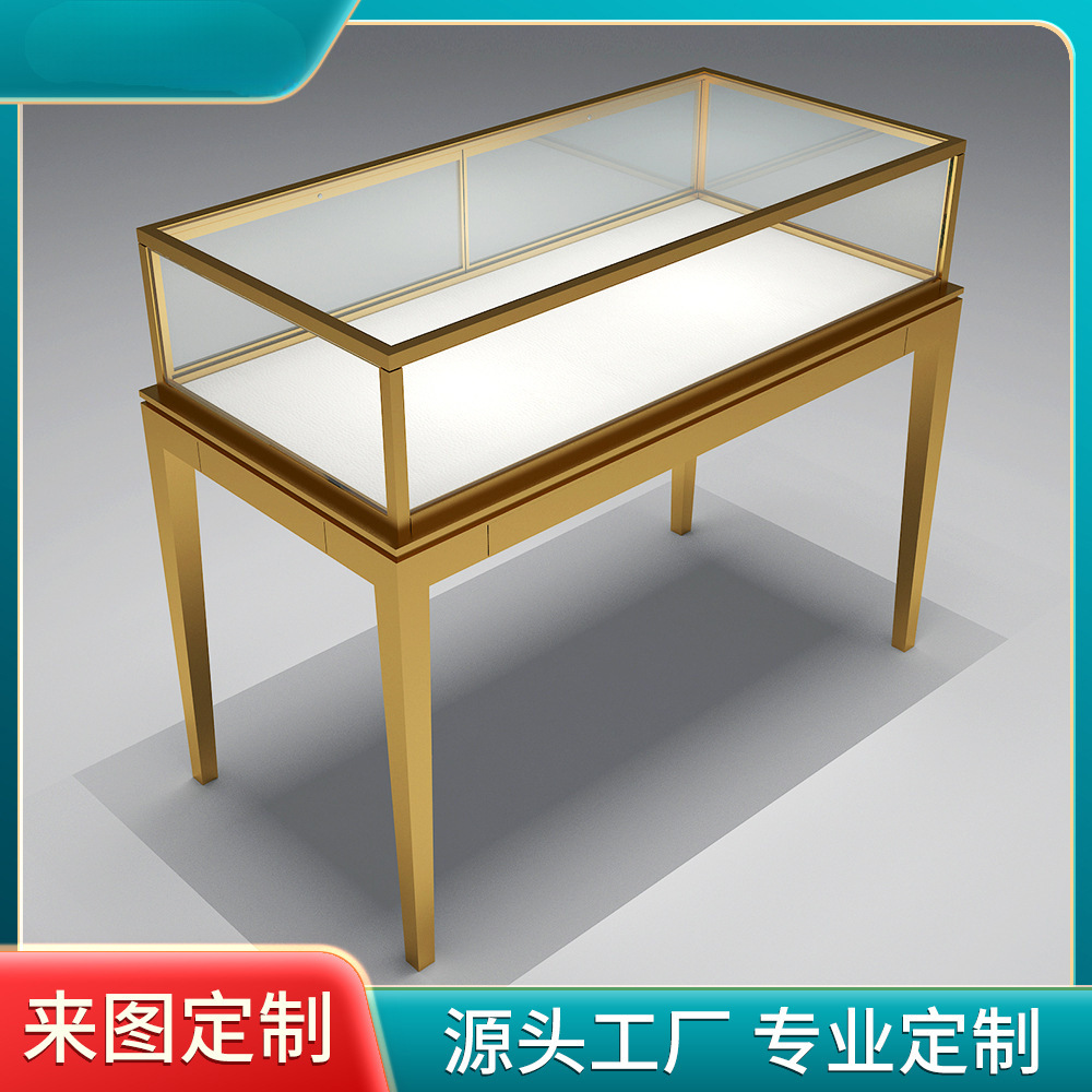 珠宝展示柜饰品柜首饰玻璃展示柜手表眼镜柜玉器高档黄金柜台