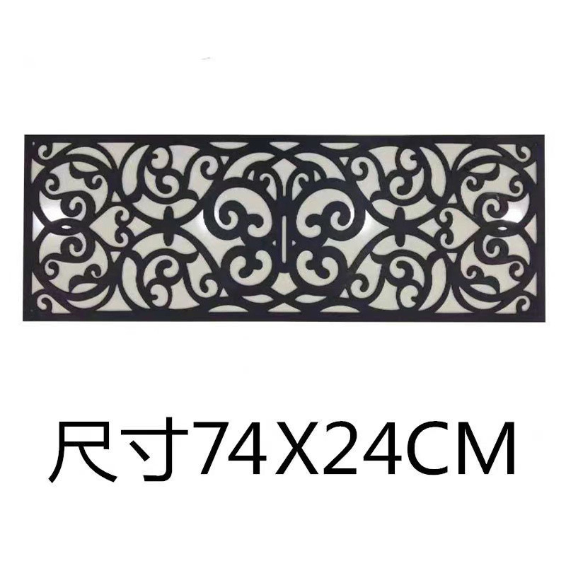 74 x 24* 고무 계단 매트