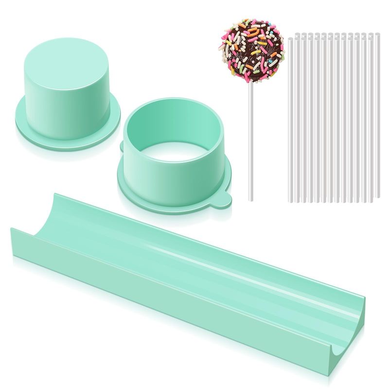 亚马逊爆品 Circle Cake Pop Mold Set 圆形饼干模具 注塑ABS塑料|undefined