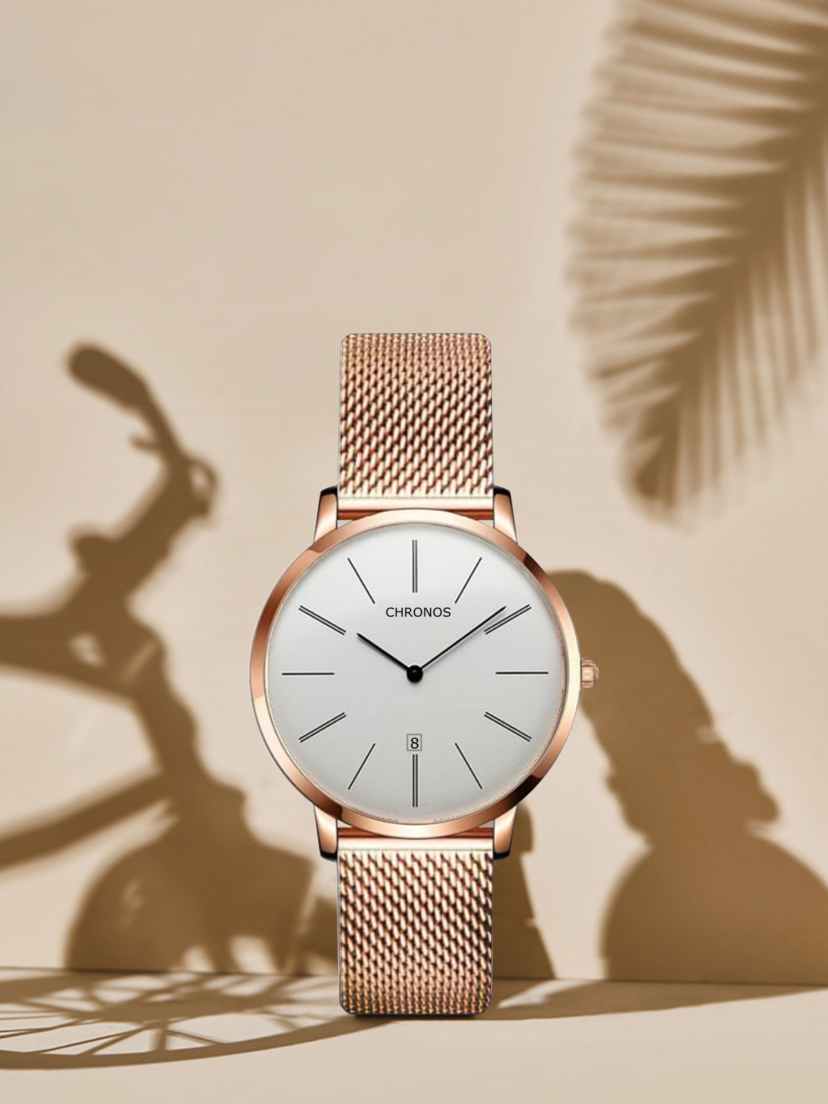 Neue Modeuhr für Herren, Präzisions-Stahlband, einfache Quarzuhr, OEM-Kleinserie_voghion.com