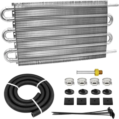 cooler heat dissipation, car radiator - 6-rows-of-silver-condensation-tubes