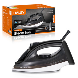 HALEY New Handheld Iron Multifunctional Adjustable Spray Electric Iron Portable Wet and Dry Steam Iron