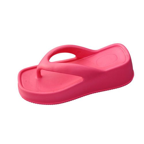 EVA Comfort Heel Thick Sole Slippers High-Lace Women's Summer  New Lady Beach Slippers