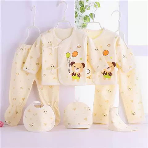 Yellow set, 7 pieces