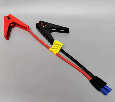 Car emergency start power clip with fire wire battery EC5 connection line car with charging treasure (Car on the line of fire) - firewire-reinforcement-clamp