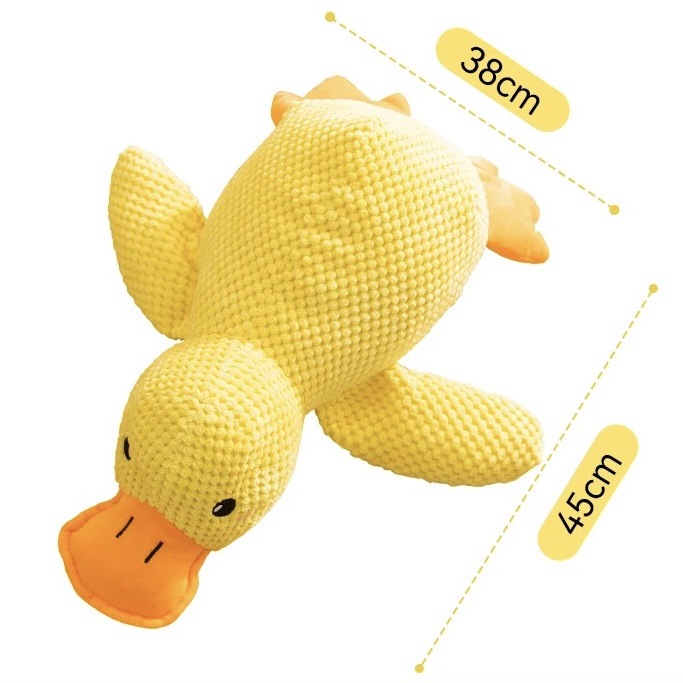 잠자는 오리와 함께 있는 큰 오리(오리 소리 시뮬레이션)