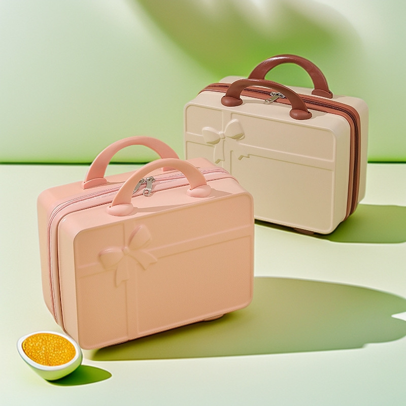 Customized Suitcase 14inch Cosmetic Case Small Suitcase Women's Mini Souvenir Small Lightweight Password Box Suitcase Customized Suitcase 14inch Cosmetic Case Small Suitcase Women's Mini Souvenir Small Lightweight Password Box Suitcase