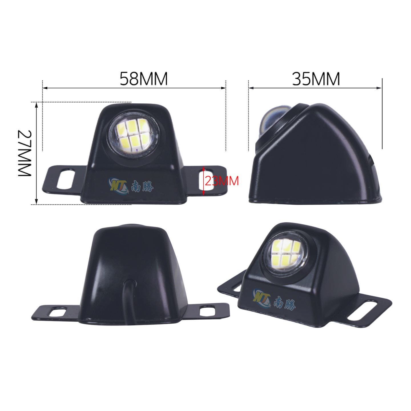 lámpara de marcha atrás del automóvil modificada led lámpara auxiliar superbrillante lámpara de automóvil exterior agregada de automóvil general camión general