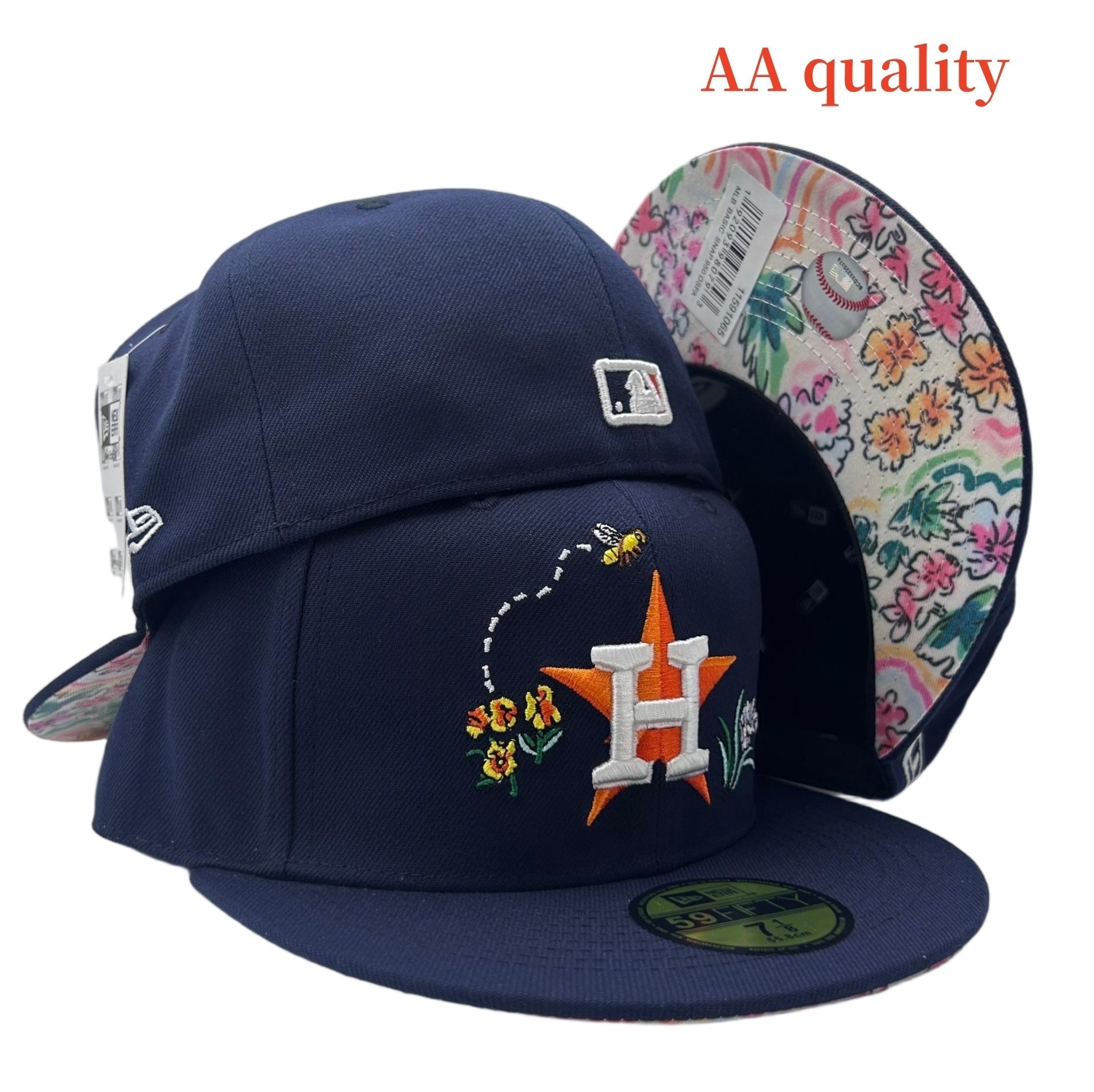 Nuevo comercio exterior transfronterizo MLB sombrero de béisbol estilo hip-hop moda tamaño sombrero de alta calidad