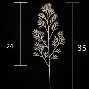 Cross-border Amazon Simulated Green Plants, Pine Cypress Leaves, Pine Needles, Christmas Garland Flower Arrangement Accessories, Simulated Artificial Branches