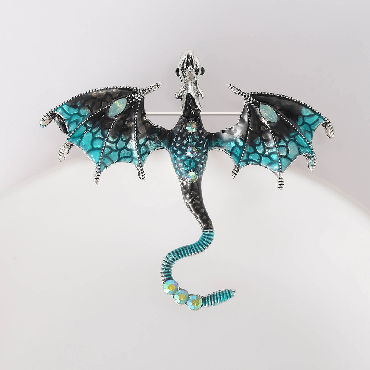 21g Weight Artificial Rhinestones Inlay Material Brooches Classification Banquet, Party, Street Occasion Alloy Material Animal Pattern Women's Gender Enamel Design Casual Style Casual Pin Animal Alloy Enamel Artificial Rhinestones Women's Brooches 3