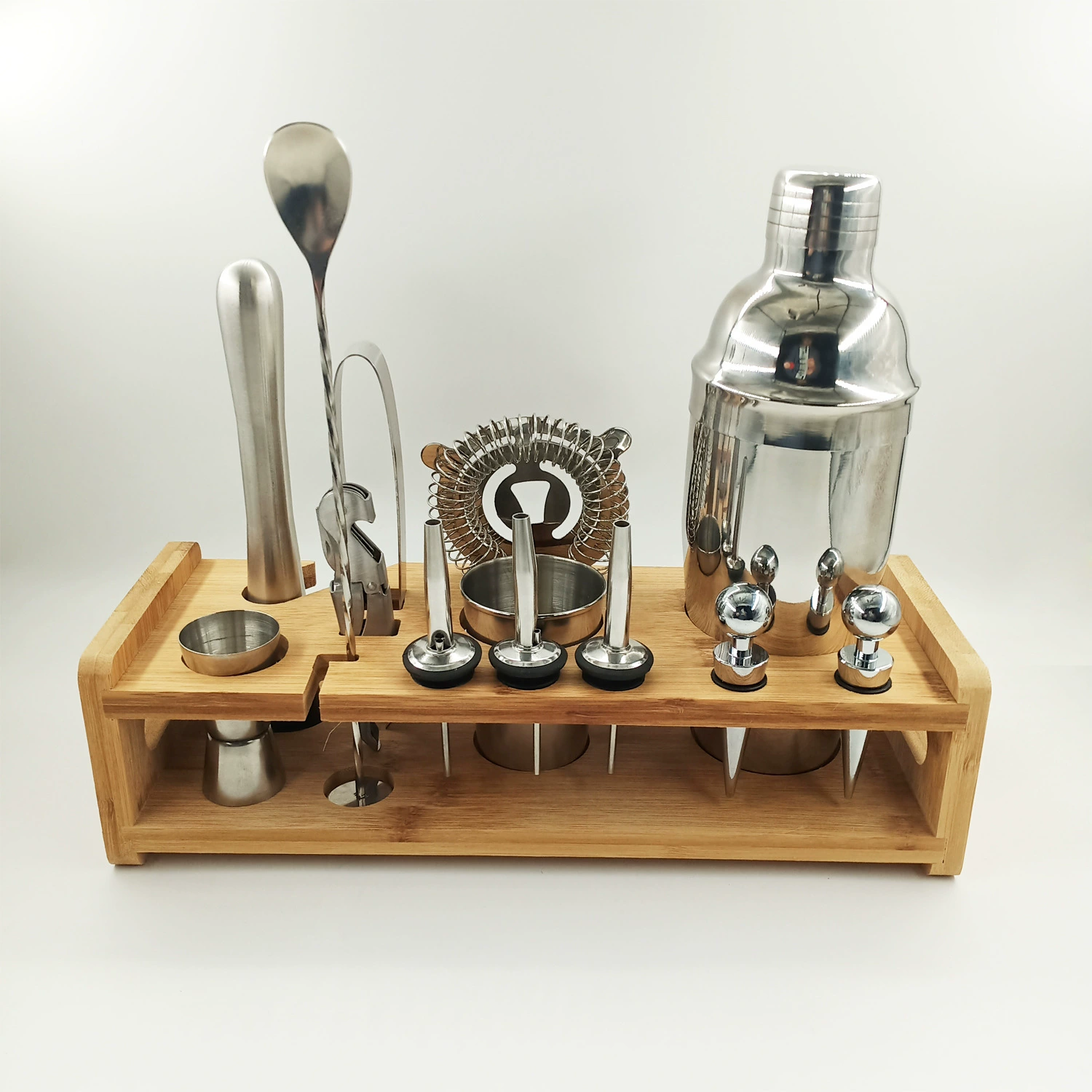 Shaker stainless steel, cocktail set, full set