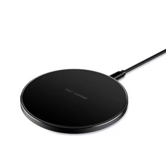 プラスチック/金属ワイヤレス充電器 10/15/20/30/50 ワットつや消し GY_68 ディスクメーカー卸売ギフト