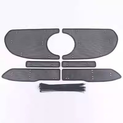 Suitable for 20-22 Mercedes-benz GLS450 Mid-grid Insect-proof Net GLE350/450 Water Tank Anti-catkin Cover Modification
