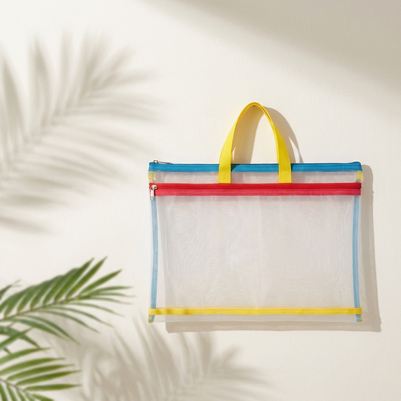 A4 Double-Layer Zipper Bag Newspaper Material Storage Bag Work Display Bag Art Painting Bag Kidsren's Puzzle Storage A4 Double-Layer Zipper Bag Newspaper Material Storage Bag Work Display Bag Art Painting Bag Kidsren's Puzzle Storage