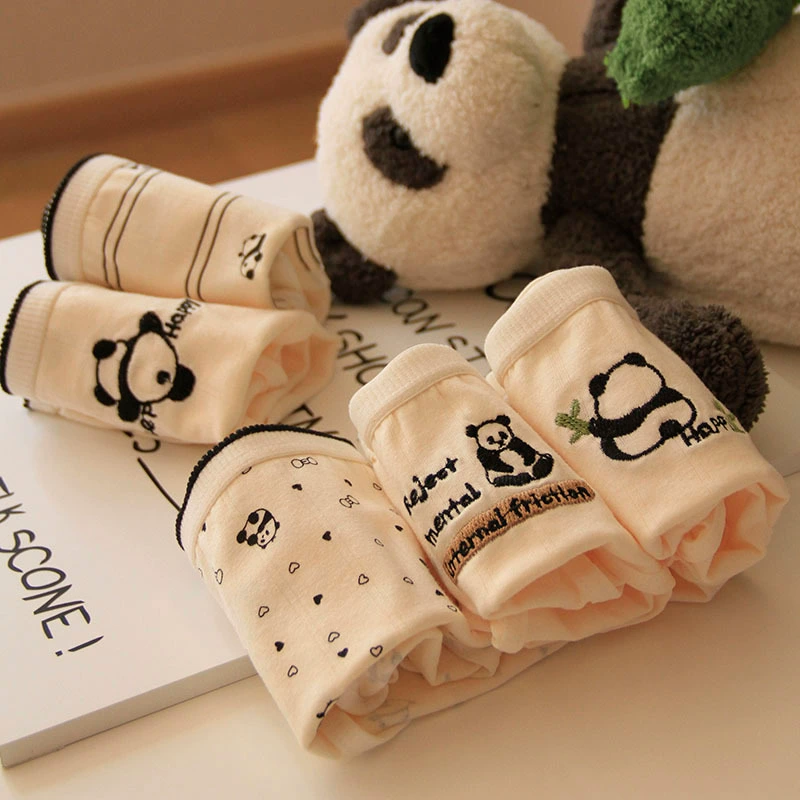 Детский хлопок типа A милый мультфильм японский принт милый студент антибактериальный хлопок женский трусы 0511